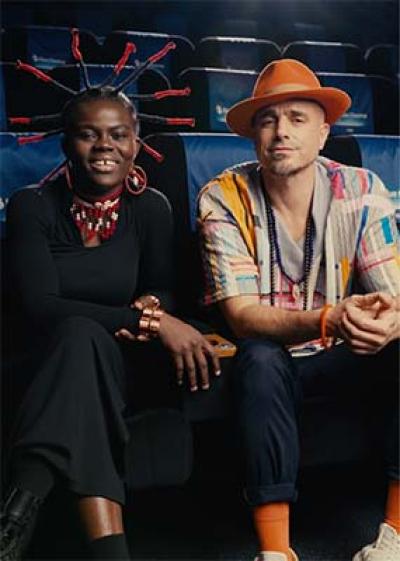 A picture of Vol.4 guest artists Wiyaala and Dodo