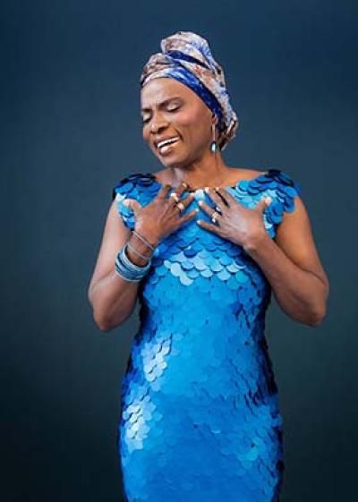 A picture of Vol.4 guest artist Angelique Kidjo